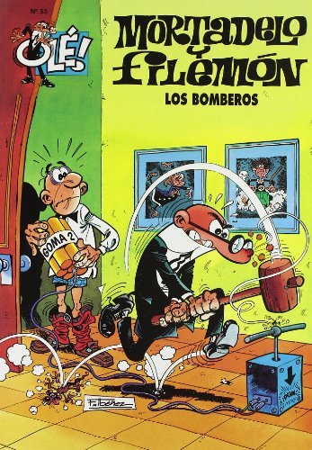 OLE MORTADELO 53 LOS BOMBEROS OLM, de IBAÑEZ | portada del libro