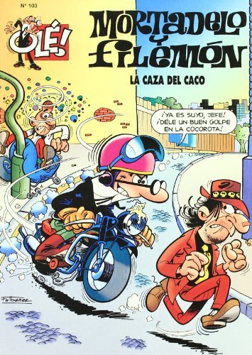OLE MORTADELO 103 LA CAZA DEL CACO, de IBAÑEZ | portada del libro