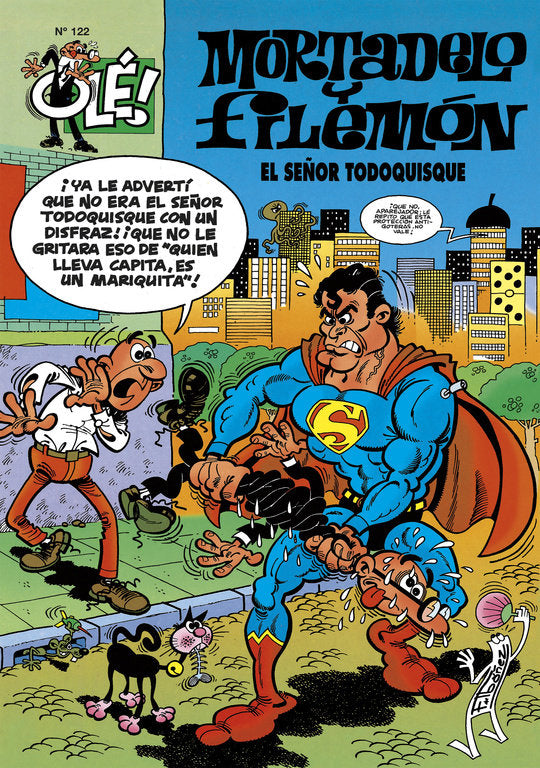 OLE MORTADELO 122 SEÑOR TODOQUISQUE OLM | portada del libro