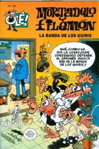 OLE MORTADELO 138 BANDA DE LOS GUIRIS OLM, de IBAÑEZ | portada del libro
