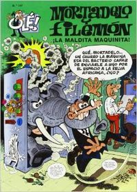 OLE MORTADELO 147 MALDITA MAQUINITA, de IBAÑEZ | portada del libro