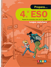 Prepara 4 ESO Lengua castellana, de Orihuela, Luz | portada del libro