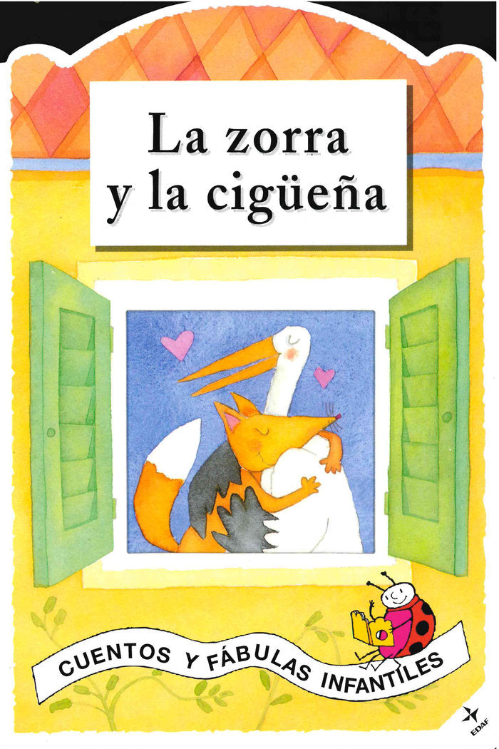 La zorra y la cigüeña | portada del libro