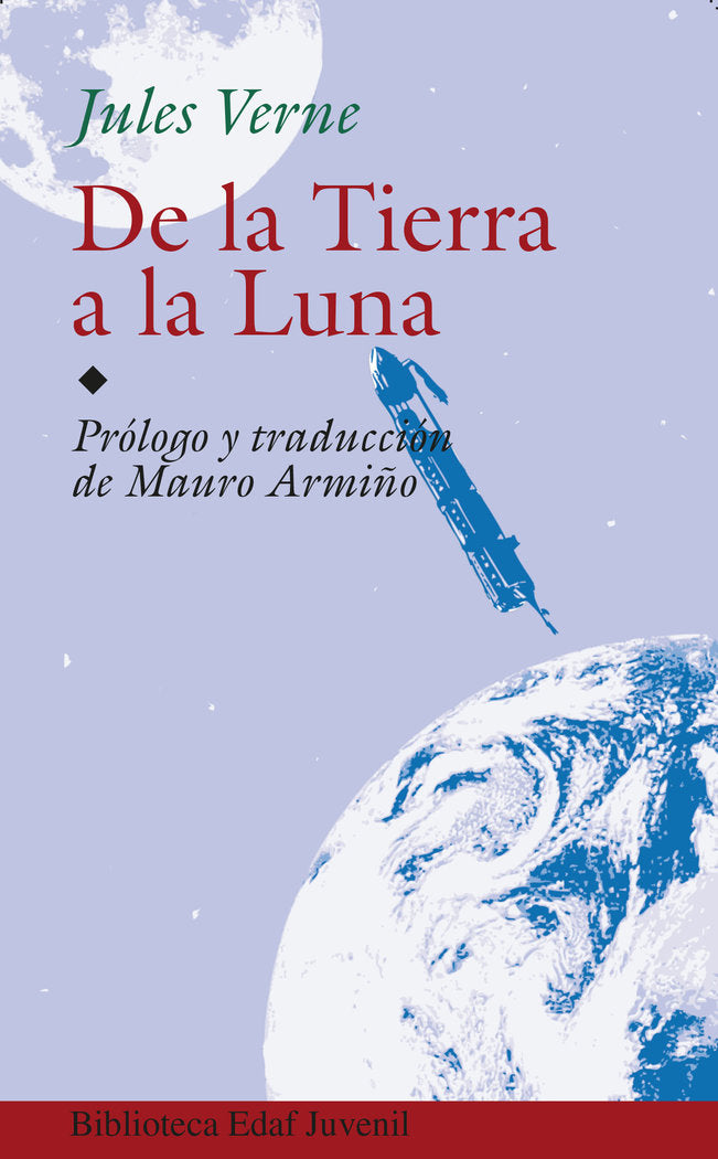 De la tierra a la luna, de Verne, Jules | portada del libro