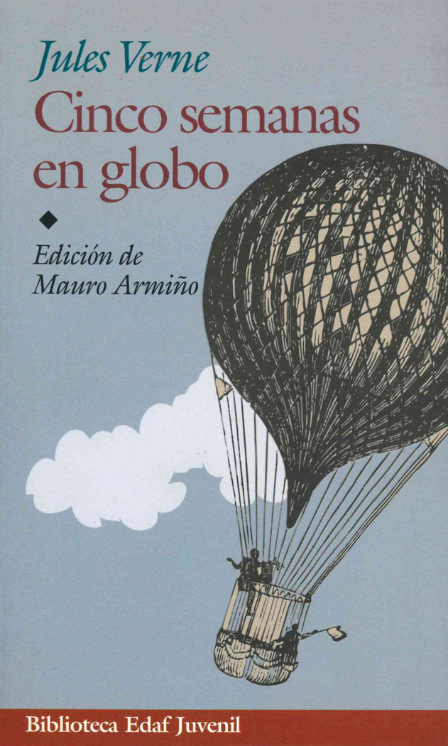 Cinco semanas en globo, de Verne, Jules | portada del libro