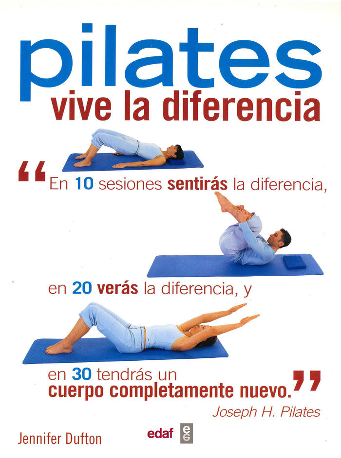 Pilates. Vive la diferencia, de Dufton, Jennifer | portada del libro
