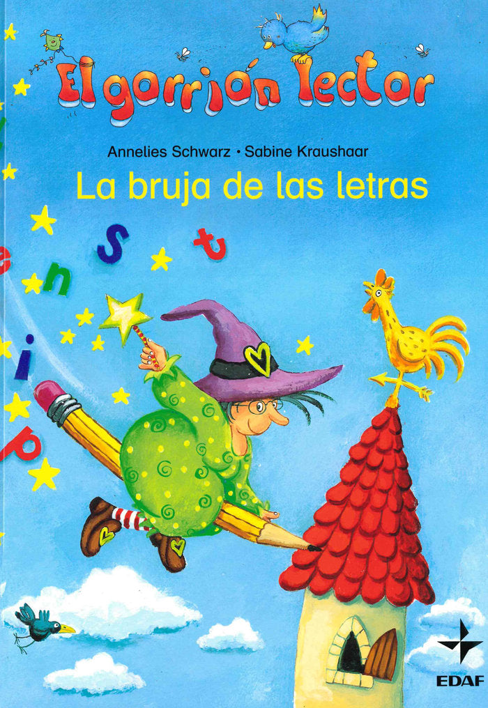 La bruja de las letras, de Schwarz, Annelies | portada del libro