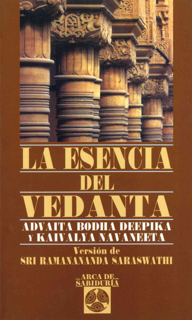 La esencia del Vedanta | portada del libro