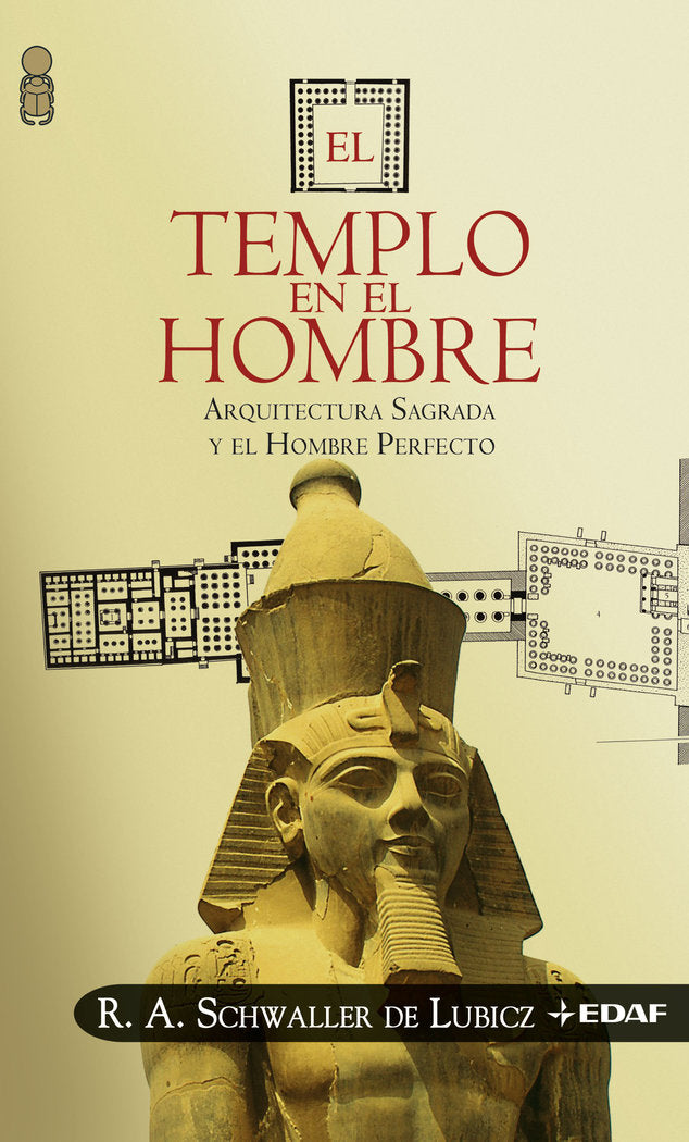 El Templo en el Hombre, de Schwaller de Lubicz, René Adolphe | portada del libro