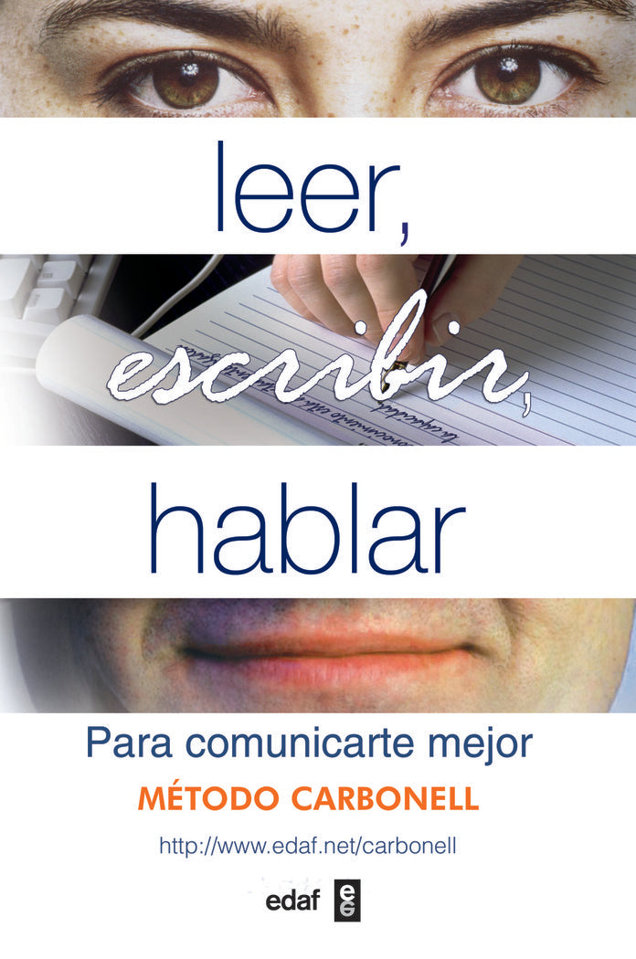 Leer, escribir hablar, de García Carbonell, Roberto | portada del libro