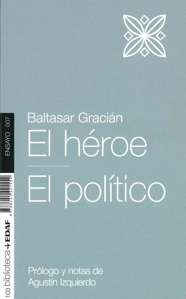El héroe. El político, de Gracián, Baltasar | portada del libro
