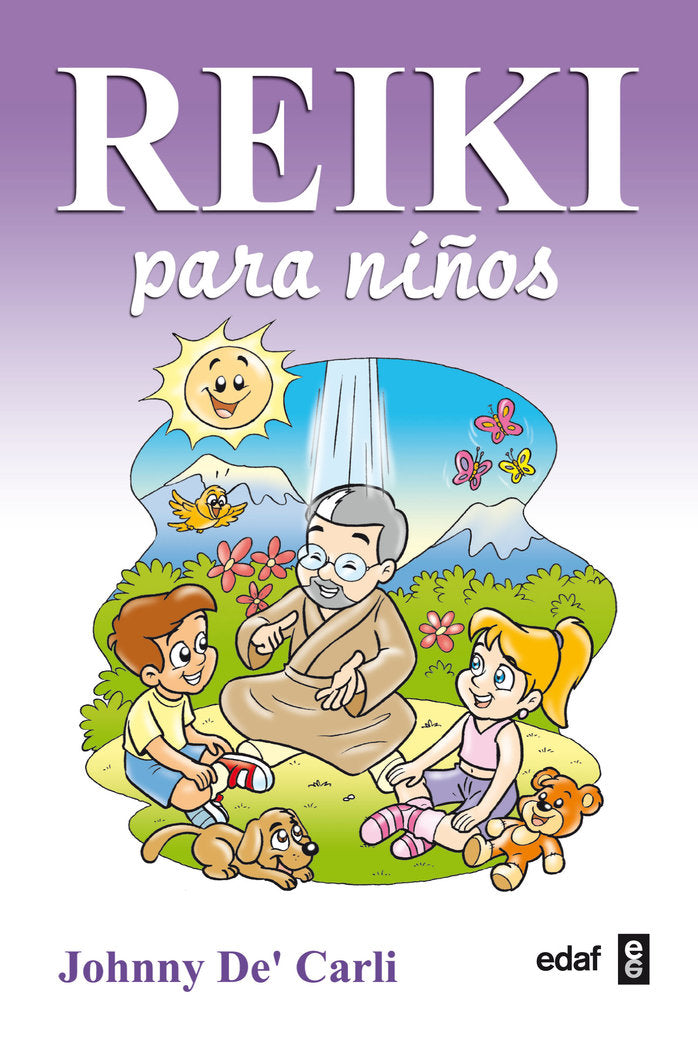 Reiki para niños, de De' Carli, Johnny | portada del libro