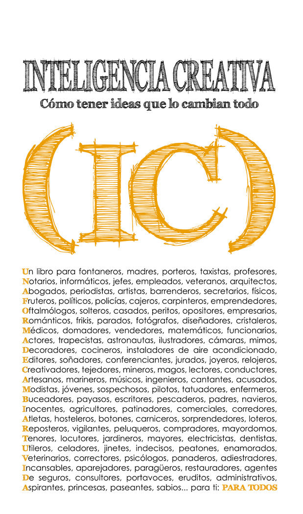 Inteligencia creativa, de Camacho Guzmán, Javier | portada del libro