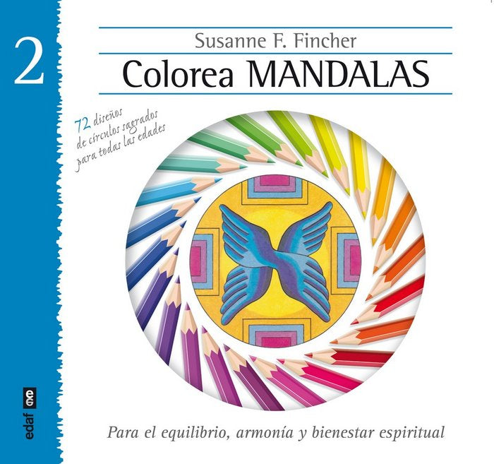 Colorea mandalas vol. II, de Fincher, Susanne F. | portada del libro