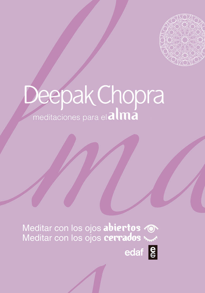 Meditaciones para el alma, de Chopra, Deepak | portada del libro