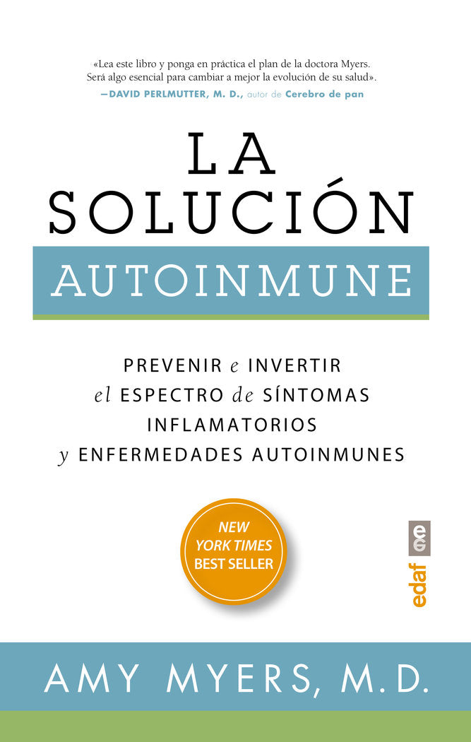 La solución autoinmune, de Myers, Amy | portada del libro