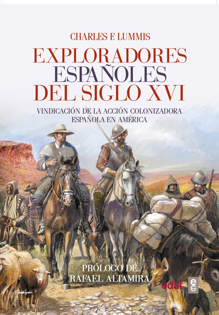 Exploradores españoles del siglo XVI, de Lummis, Charles F. | portada del libro