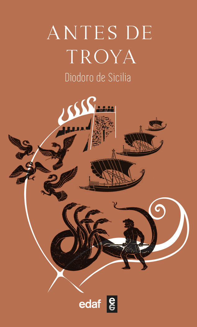 ANTES DE TROYA, de DE SICILIA, DIODORO | portada del libro