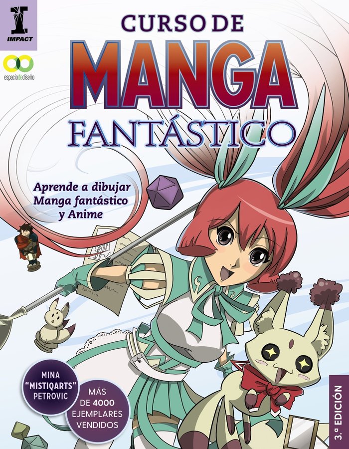 Curso de manga fantástico. Aprende a dibujar Anime y Manga, de Petrovic, Mina | portada del libro