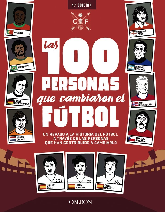 Las 100 personas que cambiaron el fútbol, de González Robles, Guillermo | portada del libro