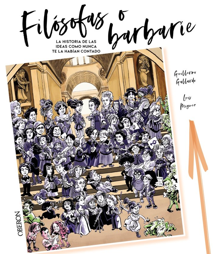 FILOSOFAS O BARBARIE, de GALLARDO MORAN, GUILLERMO | portada del libro
