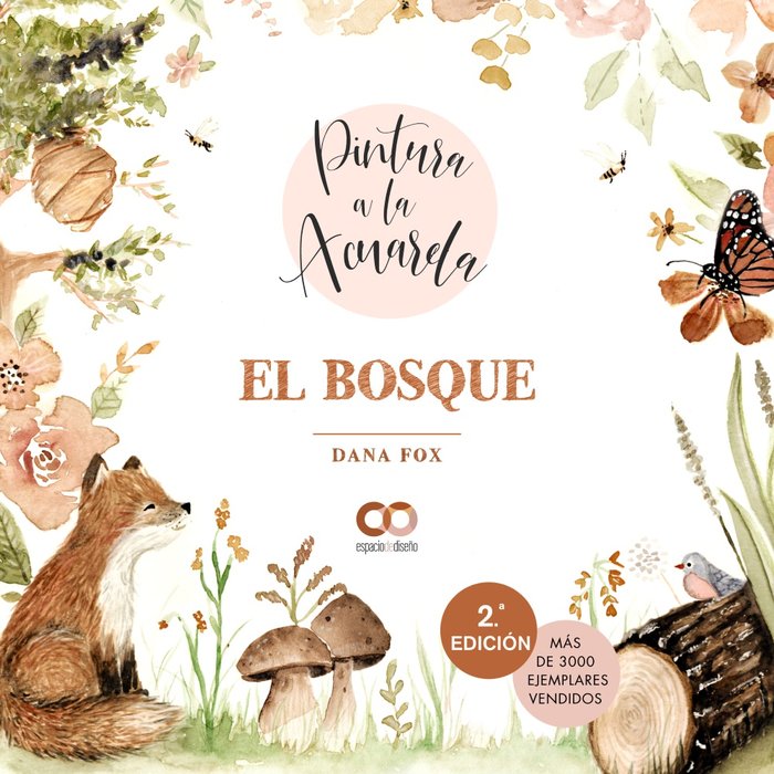 Pintura a la acuarela. El bosque, de FOX, DANA | portada del libro
