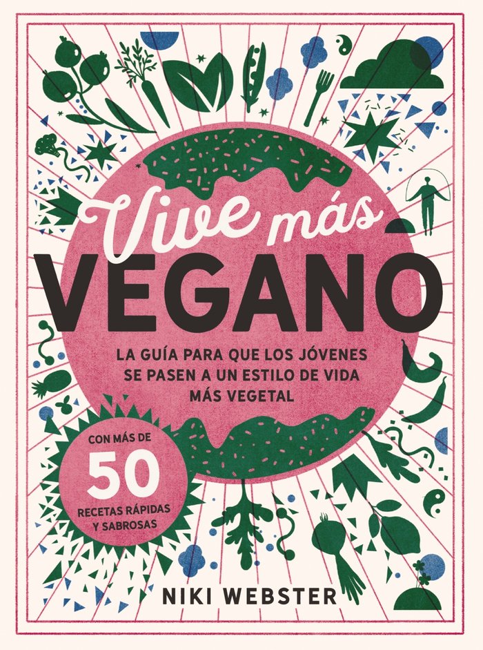VIVE MAS VEGANO, de WEBSTER, NIKI | portada del libro