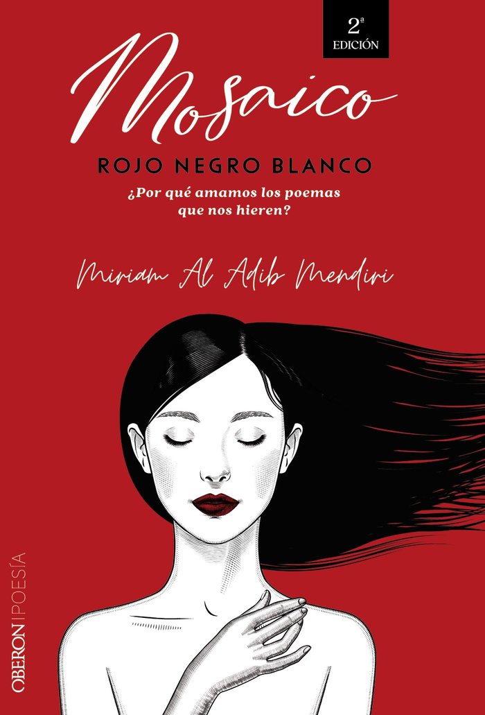 Mosaico rojo negro blanco, de AL ADIB MENDIRI, MIRIAM | portada del libro