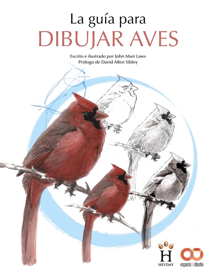 LA GUIA PARA DIBUJAR AVES, de MUIR LAWS, JOHN | portada del libro