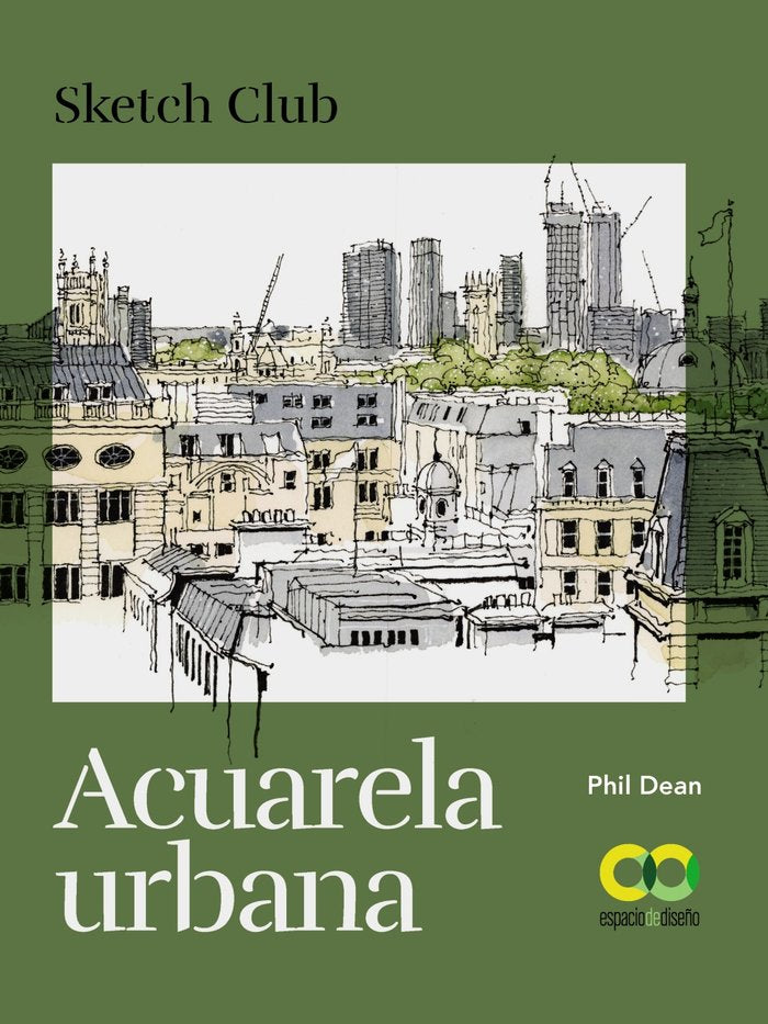 Acuarela urbana, de PHIL, DEAN | portada del libro