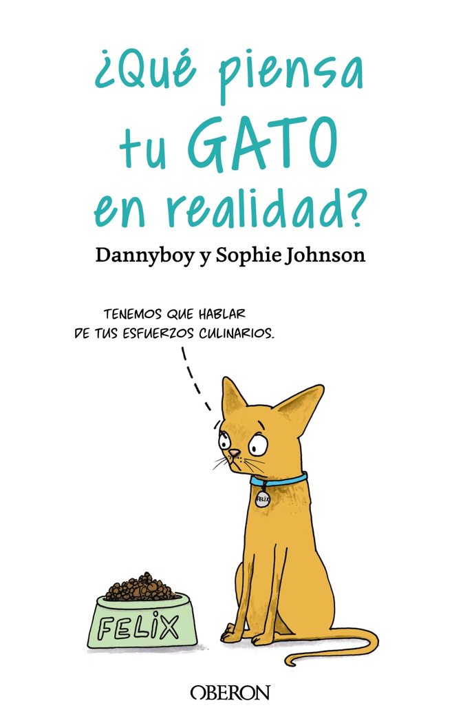 QUE PIENSA TU GATO EN REALIDAD, de DANNYBOY | portada del libro