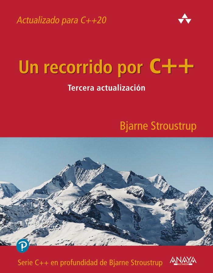 UN RECORRIDO POR C++ TERCERA ACTUALIZACION, de STROUSTRUP, BJARNE | portada del libro