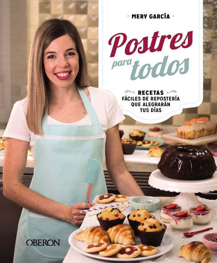 POSTRES PARA TODOS, de GARCIA BUTRON, Mª DEL CARMEN | portada del libro