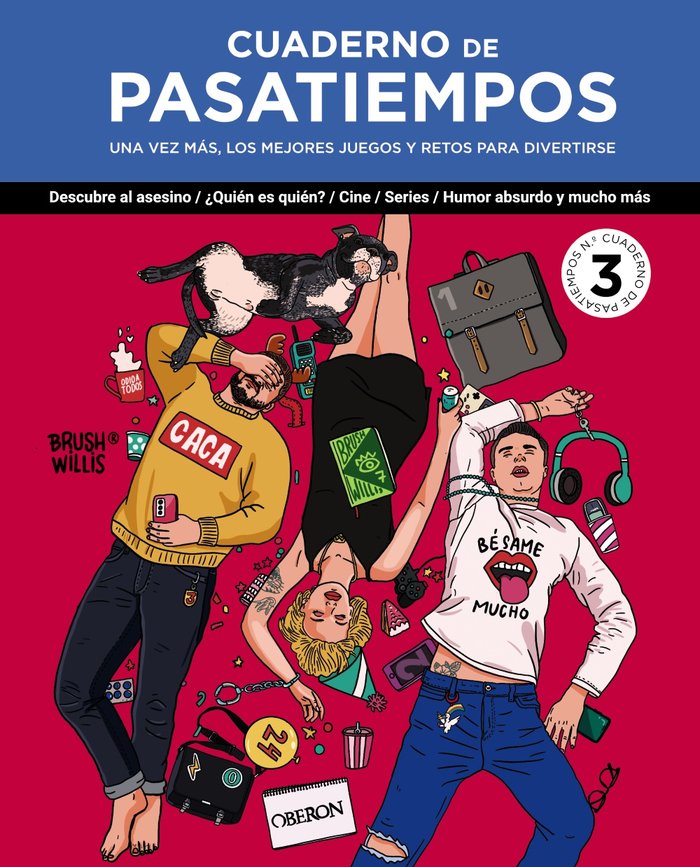 CUADERNO DE PASATIEMPOS 3, de WILLIS, BRUSH | portada del libro
