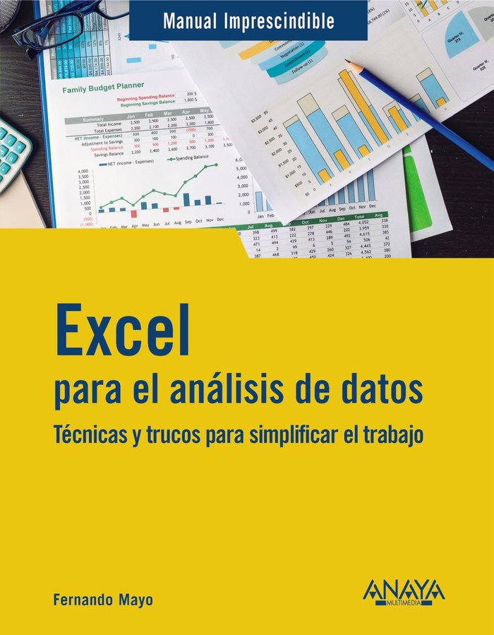 EXCEL PARA EL ANALISIS DE DATOS, de MAYO, FERNANDO | portada del libro