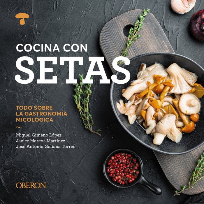 COCINA CON SETAS, de GIMENO LOPEZ, MIGUEL | portada del libro