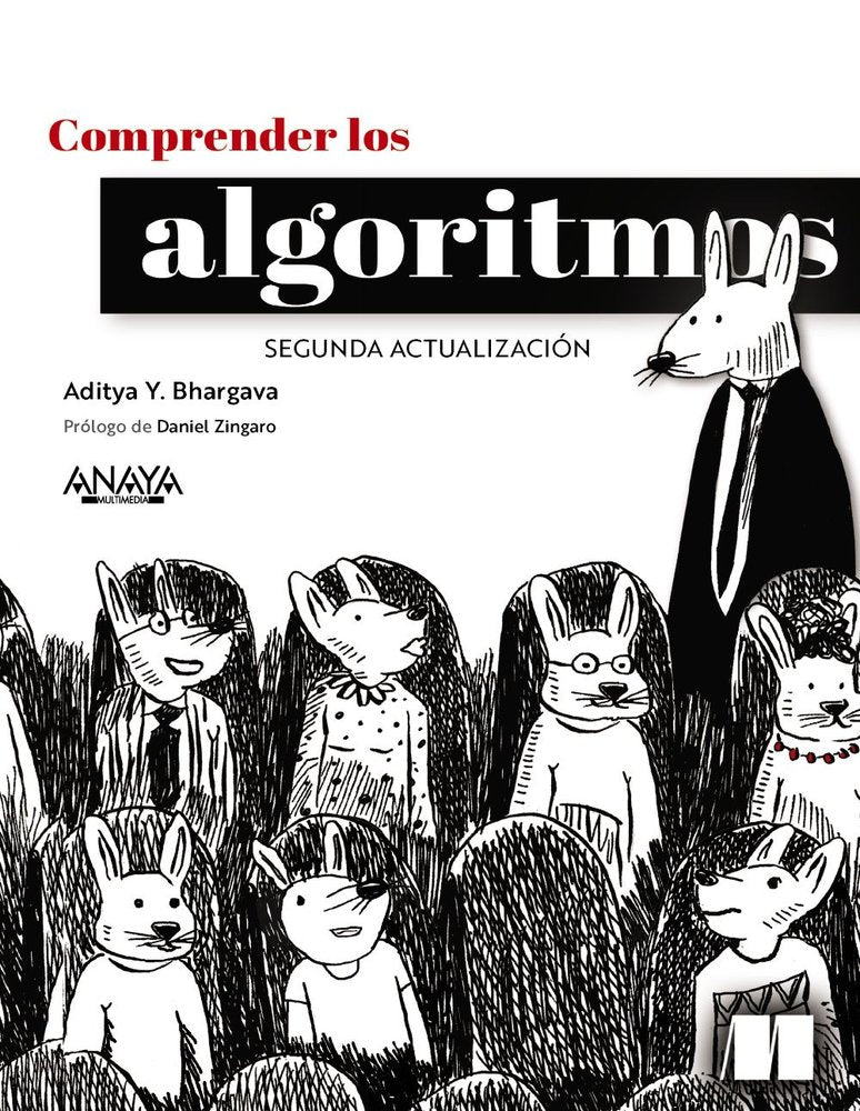 COMPRENDER LOS ALGORITMOS, de Y. BHARGAVA, ADITYA | portada del libro