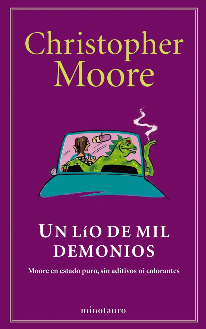 Un lío de mil demonios, de Moore | portada del libro