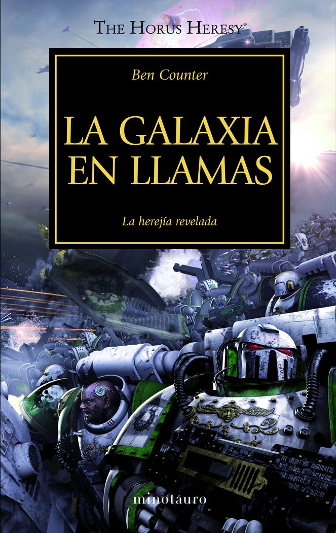 The Horus Heresy nº 03/54 La galaxia en llamas, de Counter, Ben | portada del libro