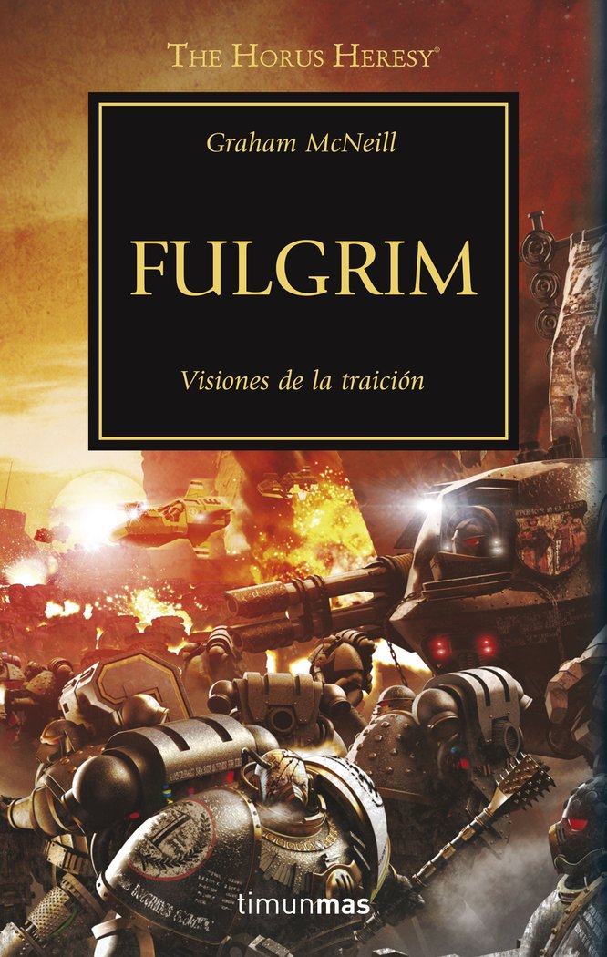 The Horus Heresy nº 05/54 Fulgrim, de McNeill | portada del libro