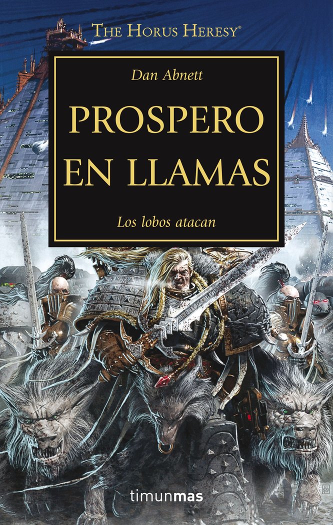 The Horus Heresy nº 15/54 Próspero en llamas, de Abnett | portada del libro