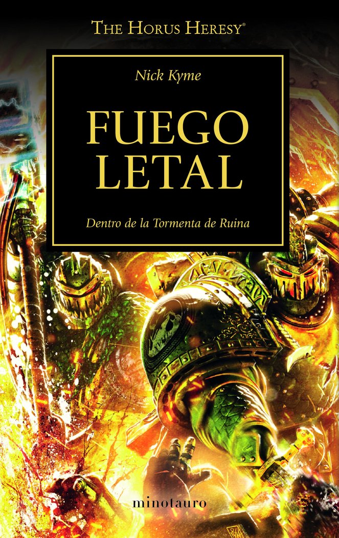 The Horus Heresy nº 32/54 Fuego letal, de Kyme, Nick | portada del libro