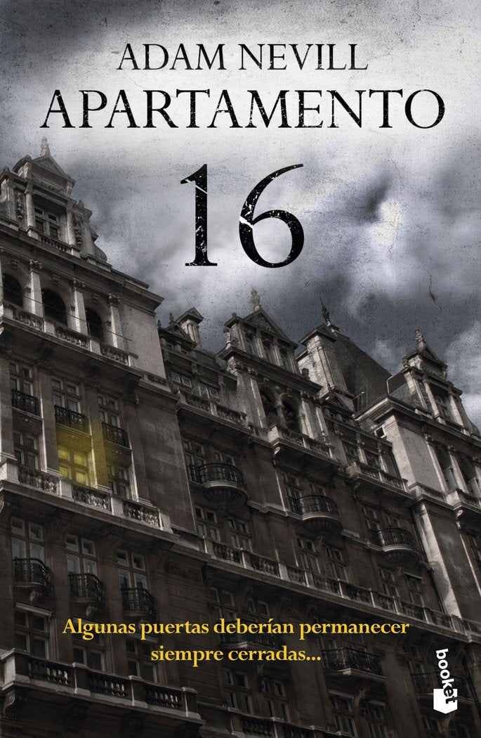 Apartamento 16, de Nevill, Adam | portada del libro