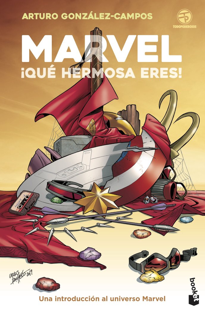 Marvel, ¡qué hermosa eres!, de González-Campos, Arturo | portada del libro