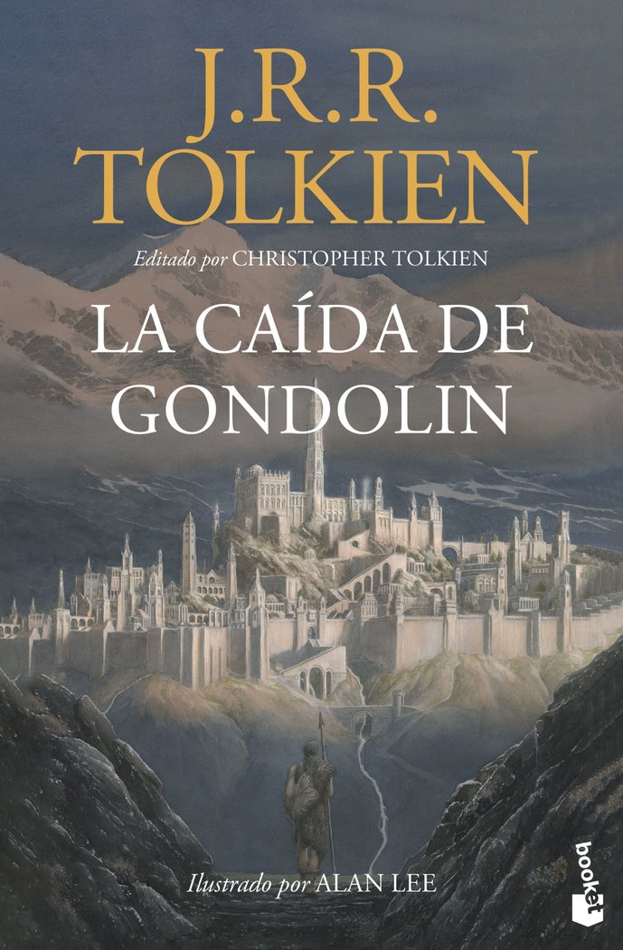 LA CAIDA DE GONDOLIN, de J. R. R. TOLKIEN | portada del libro