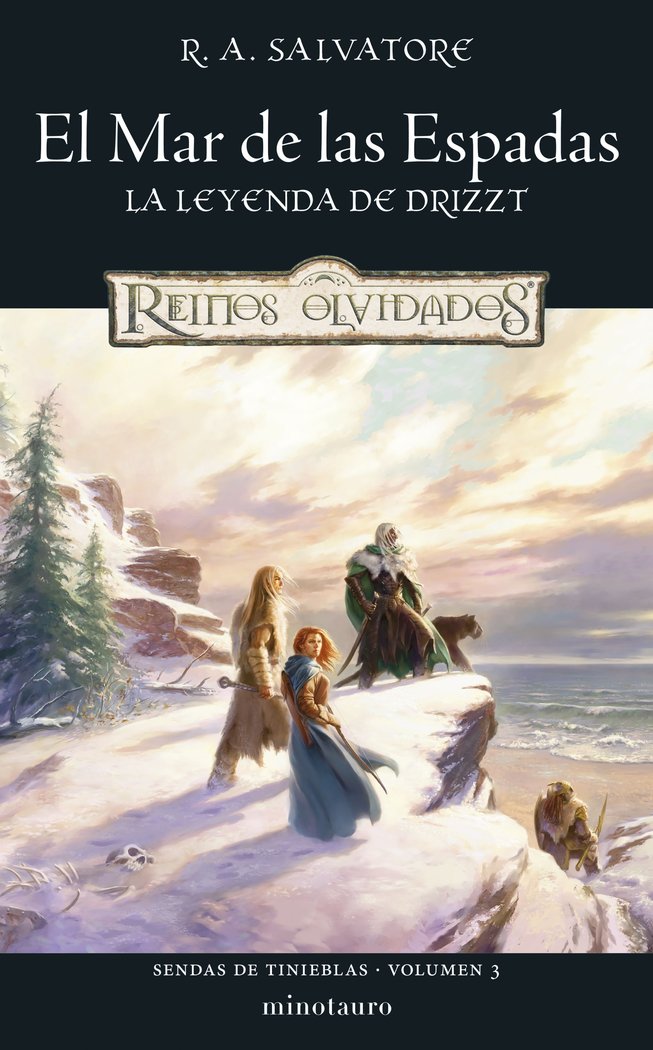 SENDAS DE TINIEBLAS Nº 03/03 EL MAR DE LAS ESPADAS, de SALVATORE, R. A. | portada del libro