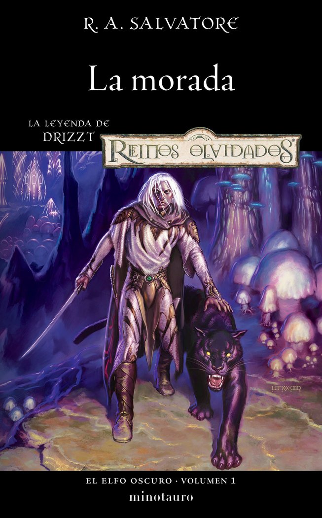 ELFO OSCURO Nº01/03 LA MORADA, de R. A. SALVATORE | portada del libro