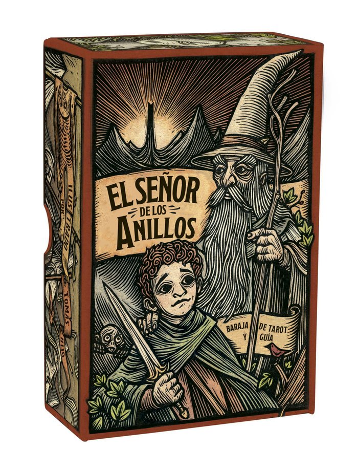 TAROT EL SEÑOR DE LOS ANILLOS, de VARIOS AUTORES | portada del libro