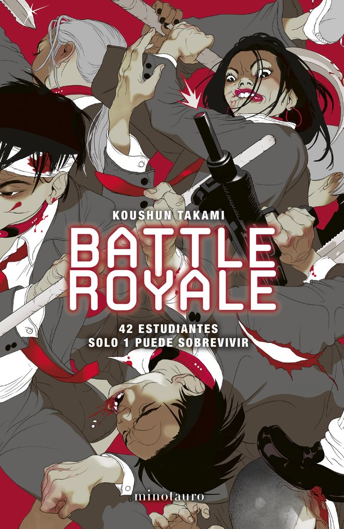 BATTLE ROYALE, de KOUSHUN TAKAMI | portada del libro