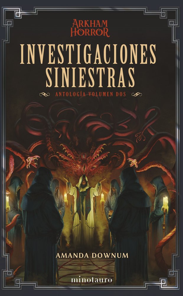 INVESTIGACIONES SINIESTRAS ANTOLOGIA 2, de AMANDA DOWNUM | portada del libro